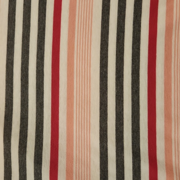 Croft & Barrow V-Neck Striped Classic Tee Shirts Size 1X - Picture 8 of 9